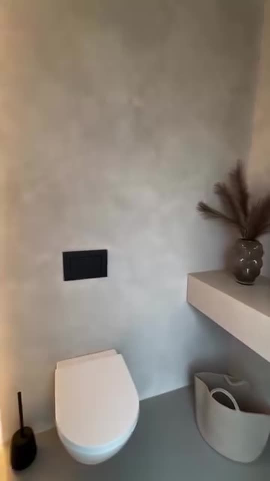 Afgeronde badkamer