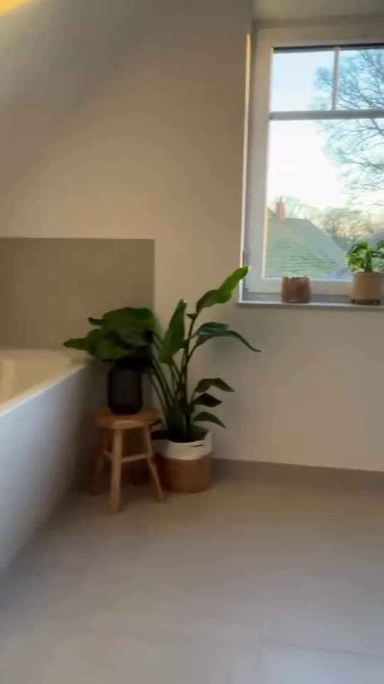 Afgeronde badkamer