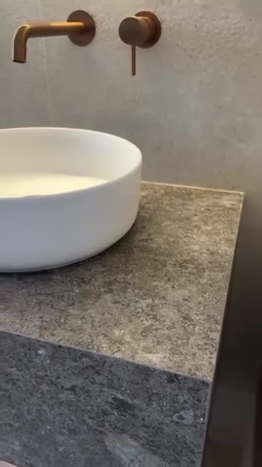Afgeronde badkamer