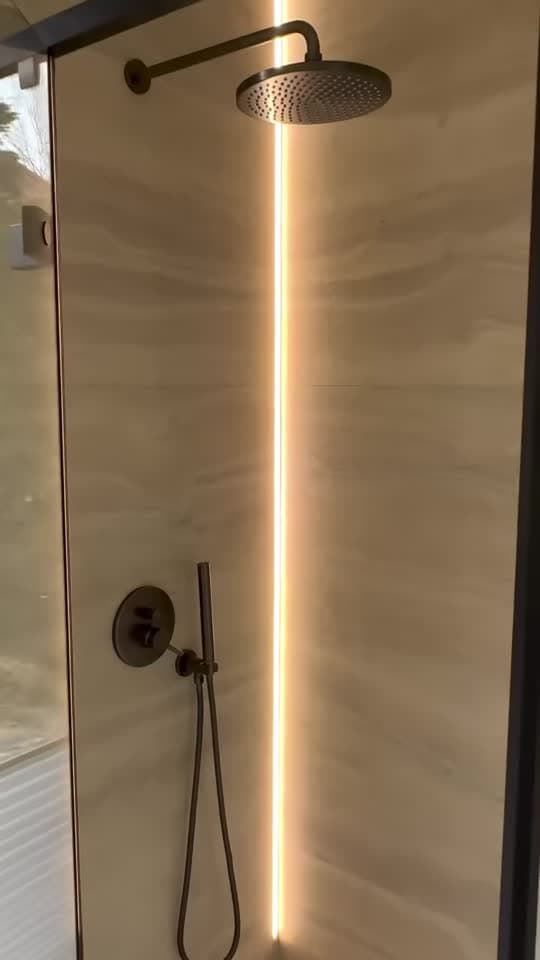 Afgeronde badkamer