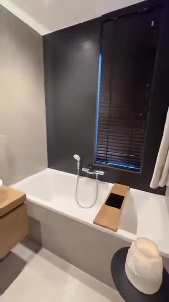 Afgeronde badkamer