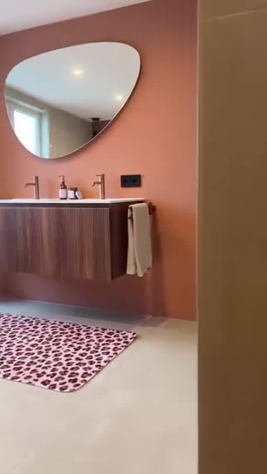 Afgeronde badkamer